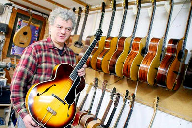 Maurice Dupont 40 ans d'atelier de Lutherie