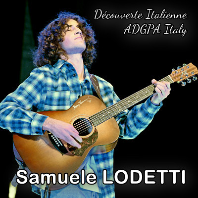 Samuele Lodetti, guitariste italien invité par l'ADGPA Italie
