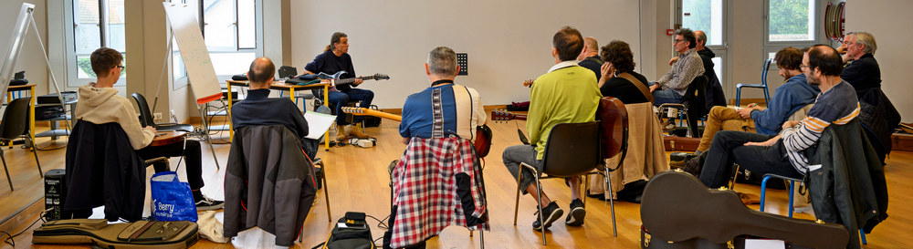 Les stages Guitare au Festival guitare Issoudun
